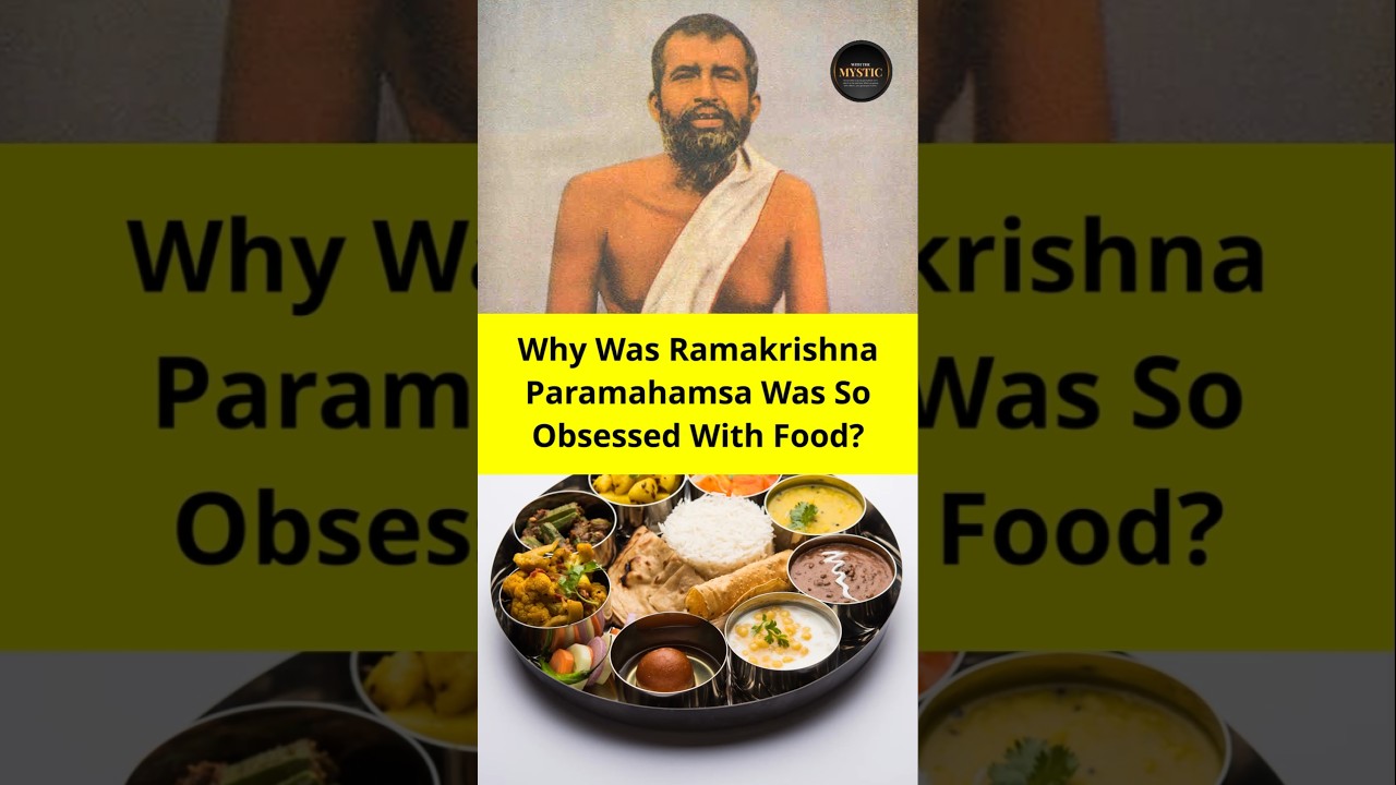 Why Ramakrishna Paramahamsa was Obsessed with Food? 🤔 #shorts #sadhguru