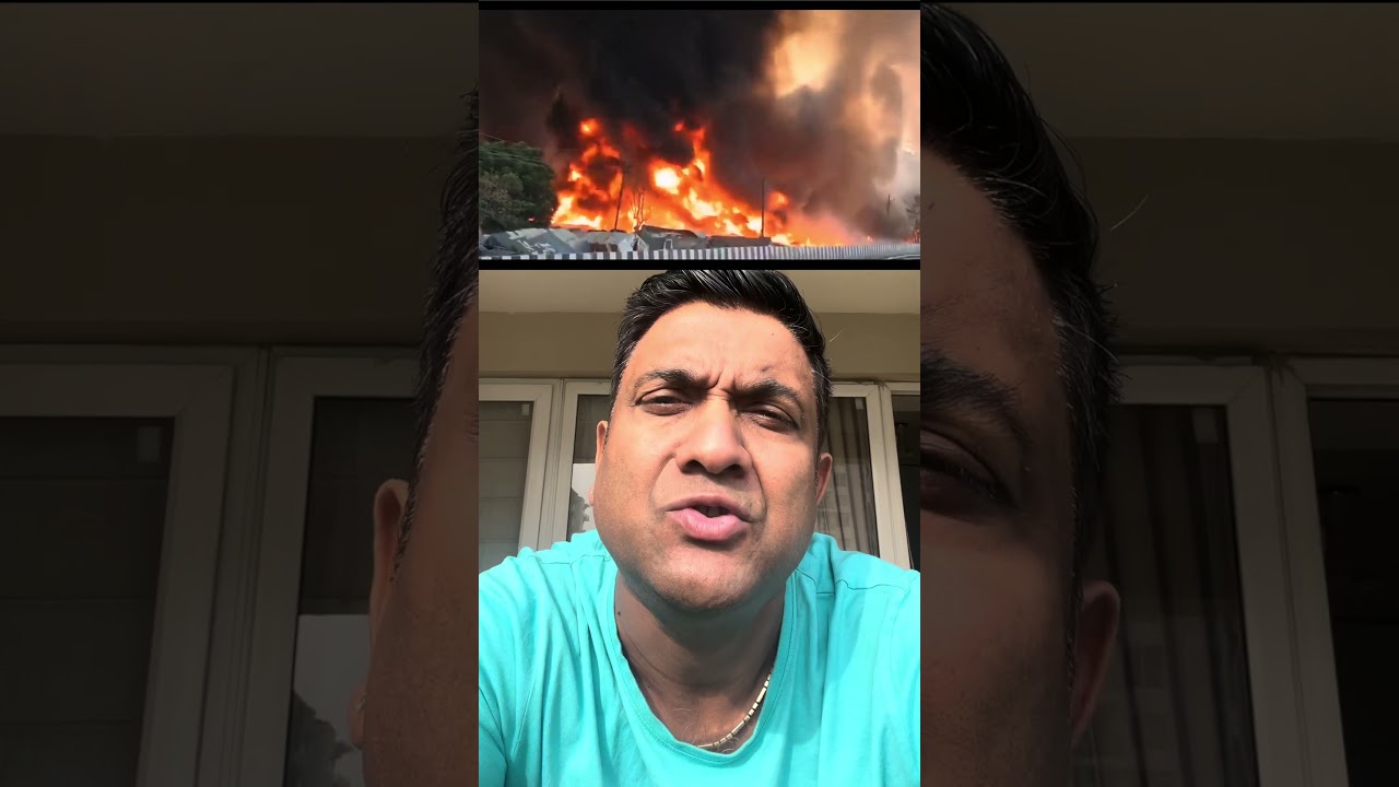 Lucknow Fire 🔥 Ek Raat Mein 1200 Jhuggiyan Raakh | Vikas Nagar Tragedy 😢 #shorts