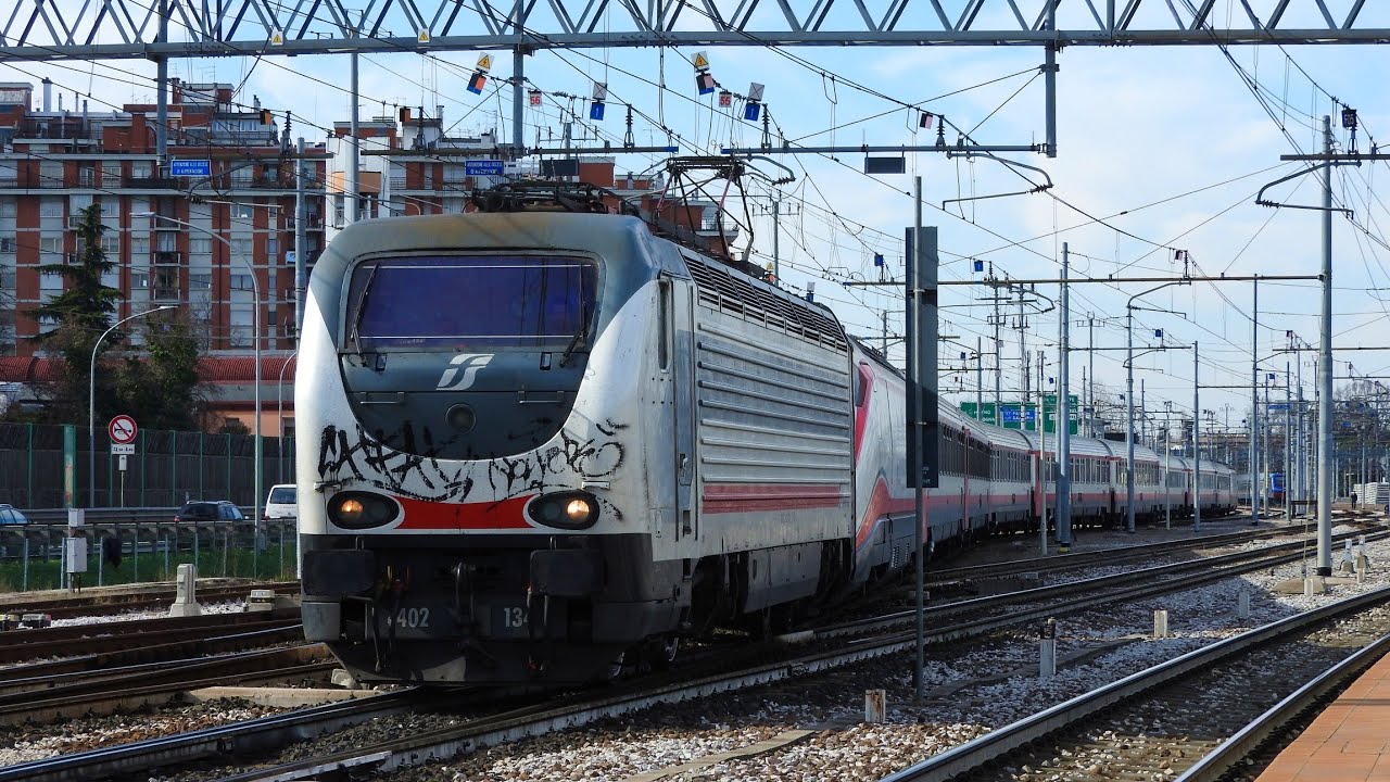 E402.134 SUN AL TRAINO DELL'INVIO FRECCIABIANCA MILANO - VE. MESTRE