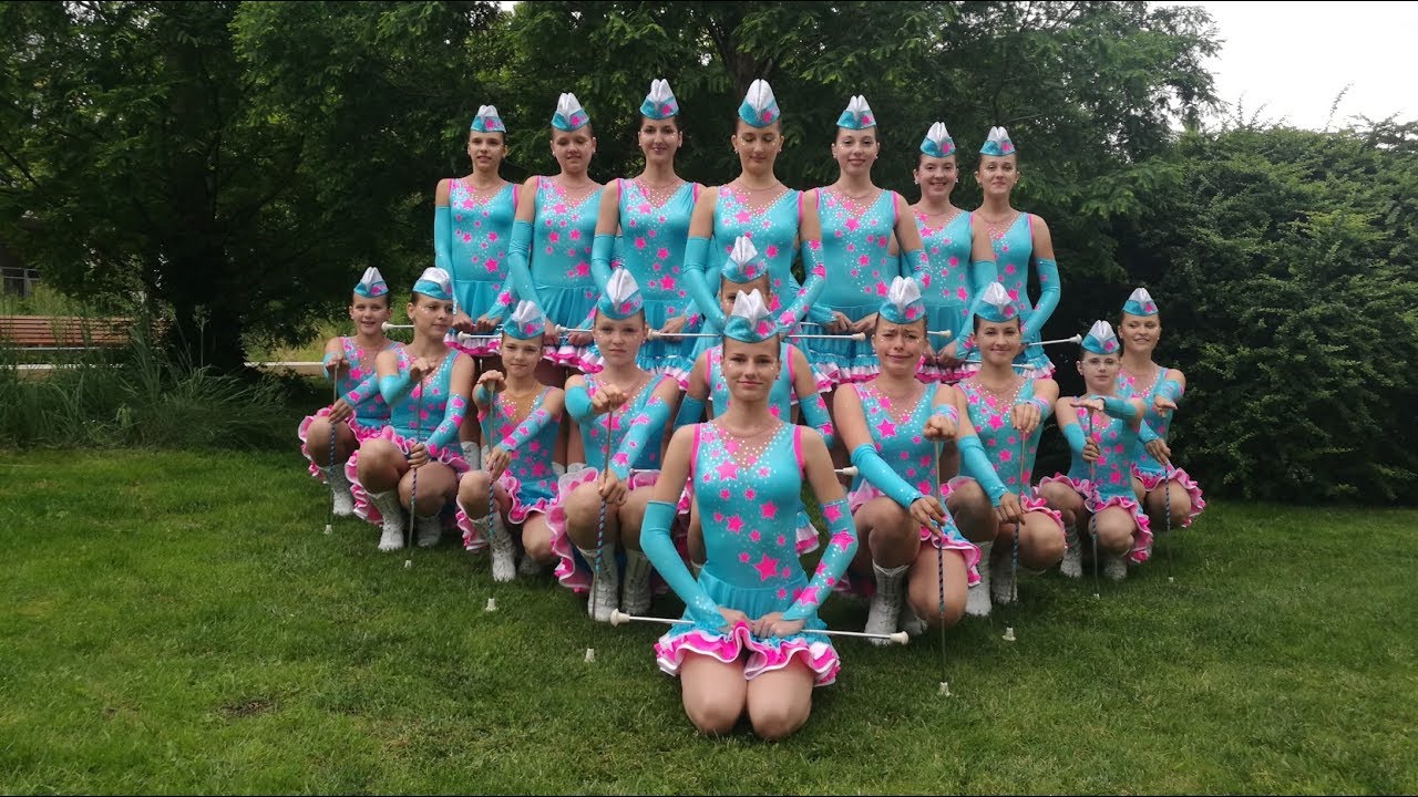 Panenky  defilé - Poděbrady 2017 - finále MČR NBTA