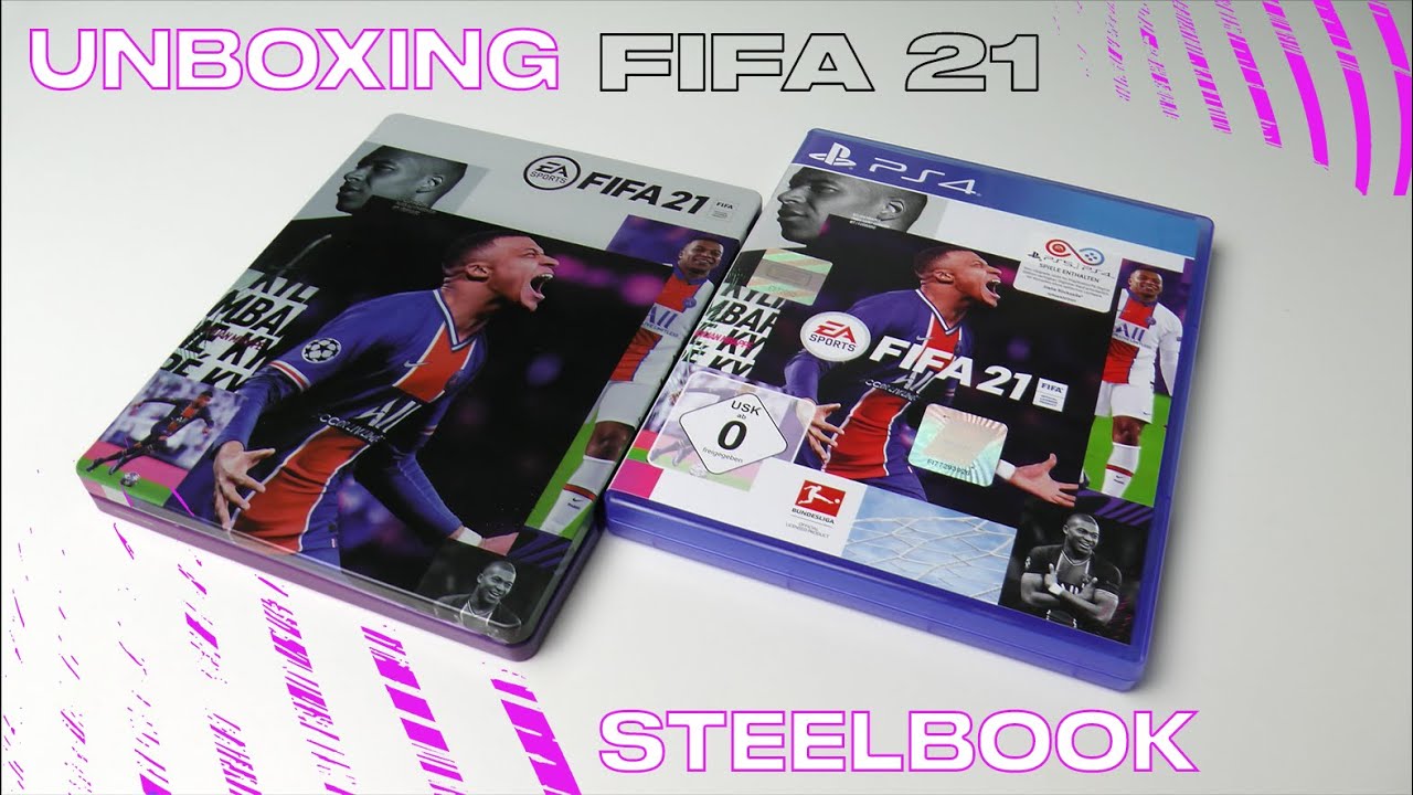 FIFA 21 Steelbook PS4 - Unboxing