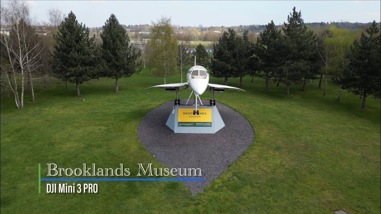 Brooklands Museum - Mercedes Benz World - Concorde - DJI Mini 3 PRO