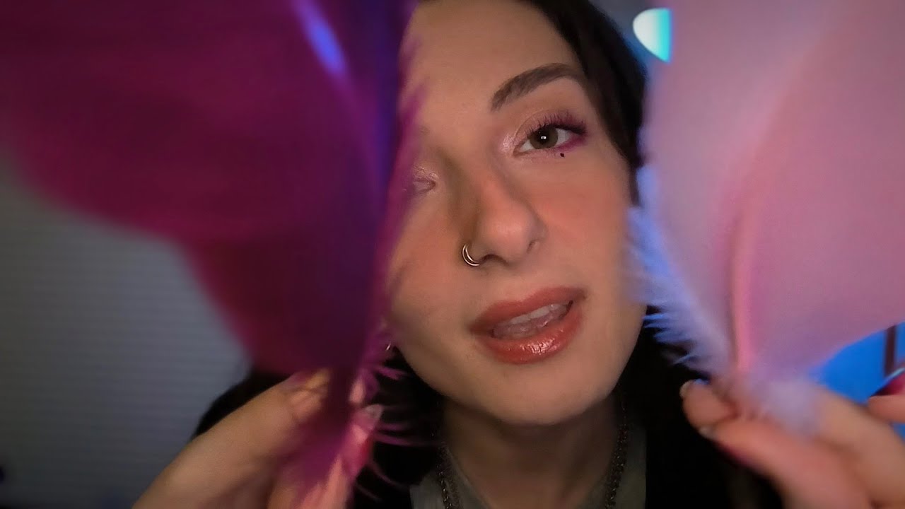 ASMR Ваш друг поднимет вам настроение, обводя контуры вашего лица и щекоча вас 💖 Индивидуальное в...