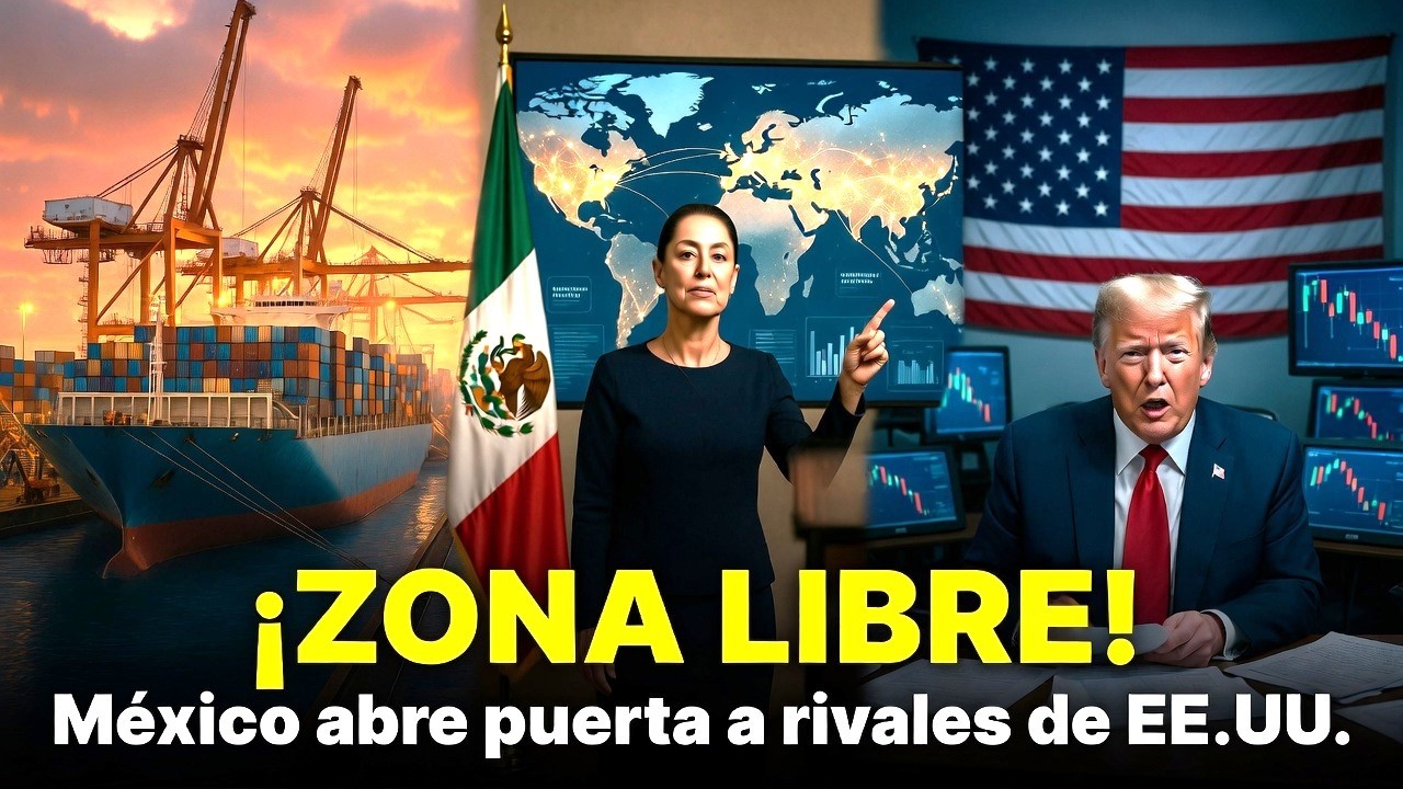 ¡TRUMP TIEMBLA! México crea Zona Económica Libre para RIVALES de EE.UU. ¡EL GOLPE FINAL AL COMERCIO!
