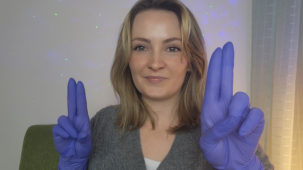 ASMR 1 minute cranial nerve exam