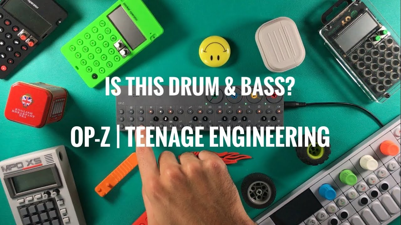 Is This Drum & Bass? | OP-Z @teenageengineering