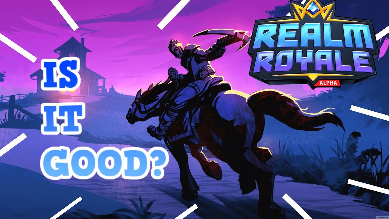 🔥MY FIRST REACTION TO REALM ROYALE!!🔥 *GOOD OR BAD?*  #JollyPickle