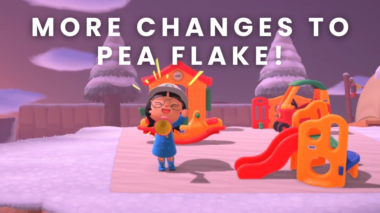 🌿 CREATING HANGOUT SPOTS ON PEA FLAKE | Cozy Island Design Day | Animal Crossing New Horizons 🏝️