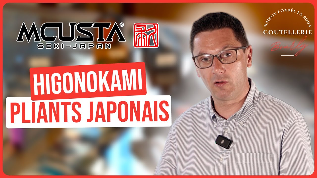MCUSTA: Les couteaux pliants japonais, élégance et performance au quotidien (type Higonokami)