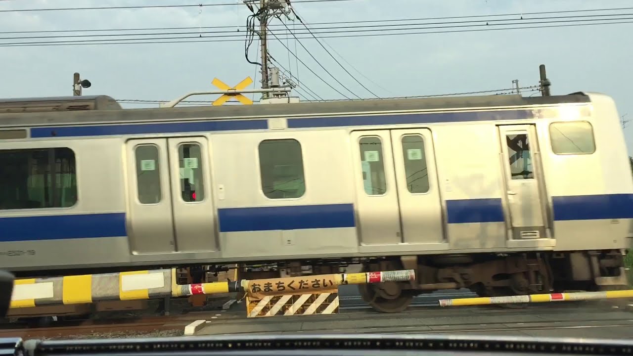 茨城県石岡市～茶屋場入口（昔殺人事件現場近く）～関川畳屋～昔火事になった家～パーマ屋～ぺんてる～踏切～もみじ屋斉藤～クリーニング屋小松崎～常磐線E531系撮り鉄。茨城県石岡市きみチャン寝る６６６劇場。