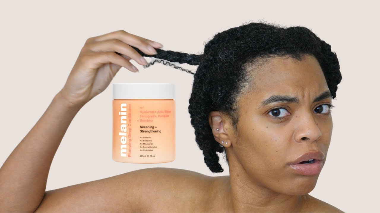 Natural Hair Wash Day Routine | Deep Conditioning With Melanin Hair Care