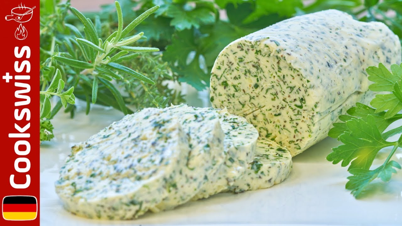 Kräuterbutter Rezept – ideal zum Fleisch vom Grill (Grill Rezepte)