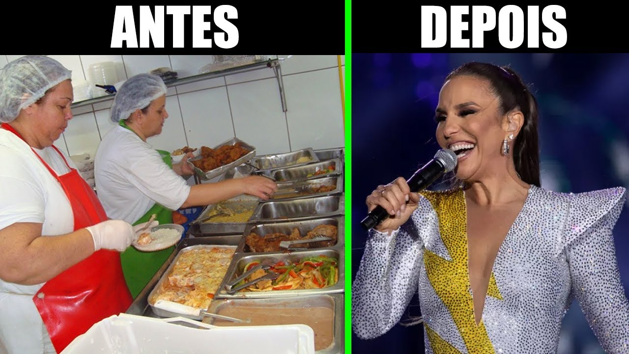OS EMPREGOS DOS FAMOSOS ANTES DA FAMA!