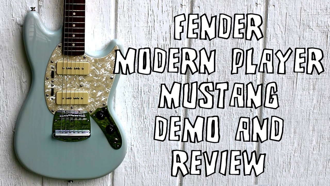 Fender Modern Player Mustang Guitar Demo & Review