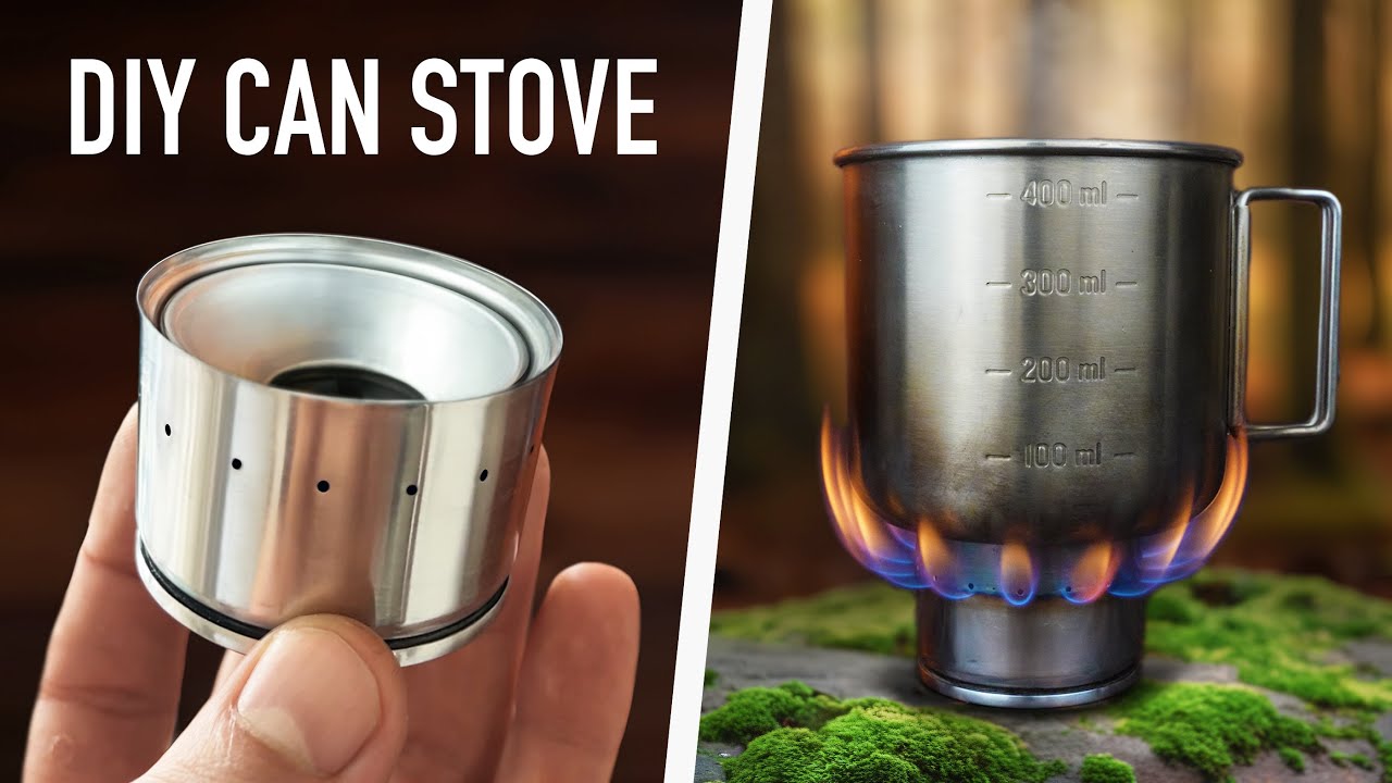 How To Make The Ultimate $1 Alcohol Stove - No Power Tools Needed!