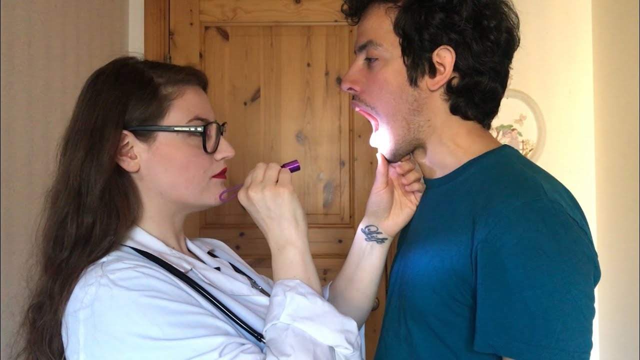 ASMR - Esame dei nervi cranici sul paziente👩🏻‍⚕️🧠 *in terza persona*