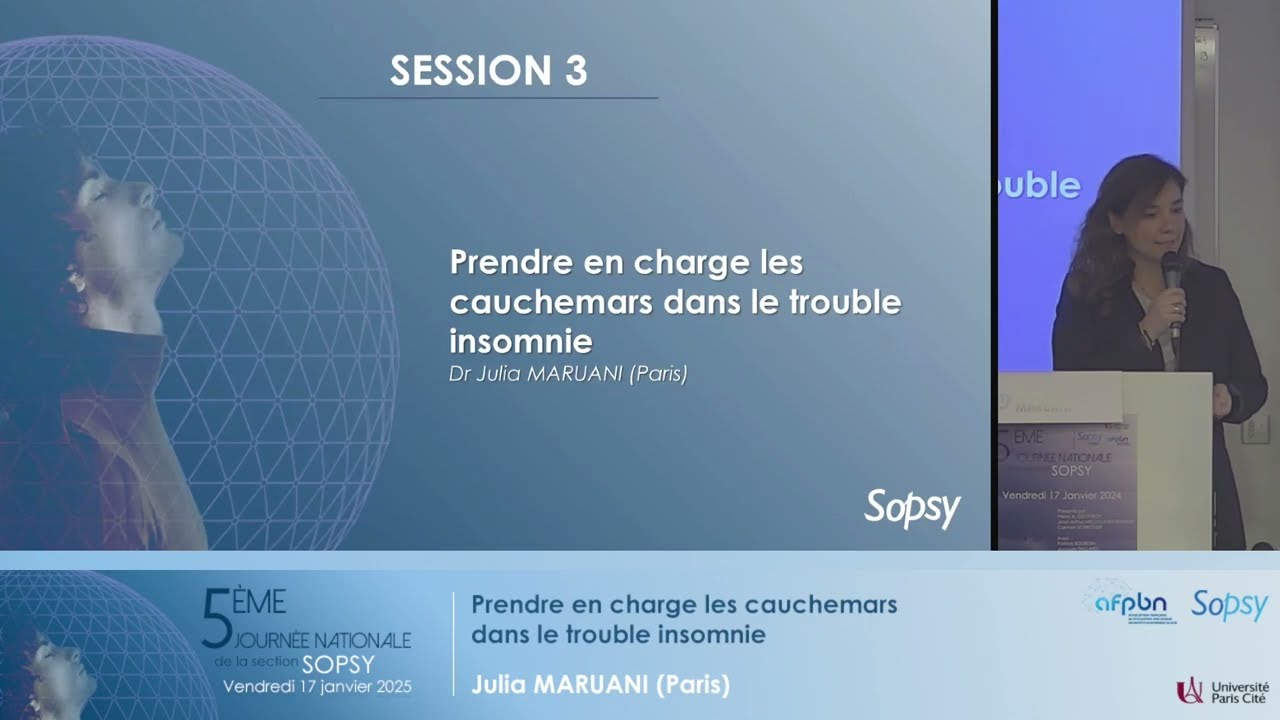 JSoPsy - Prendre en charge les cauchemars dans le trouble insomnie
