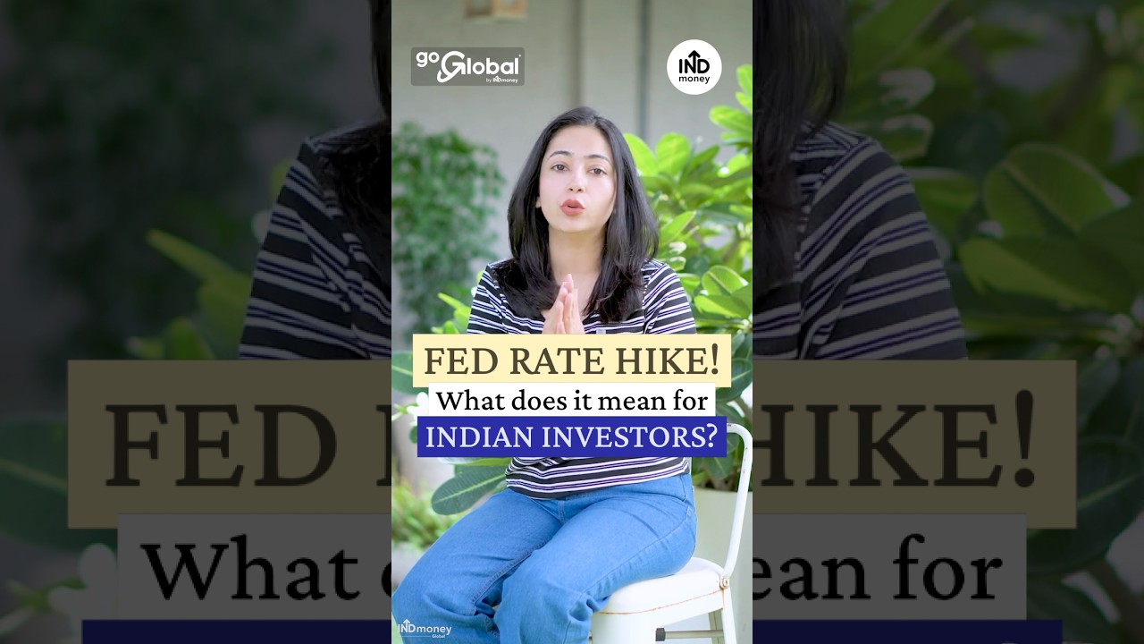 Why Did The US Fed Hikes Rates And What It Means for India, Stocks & Rupee #shorts #stockmarket