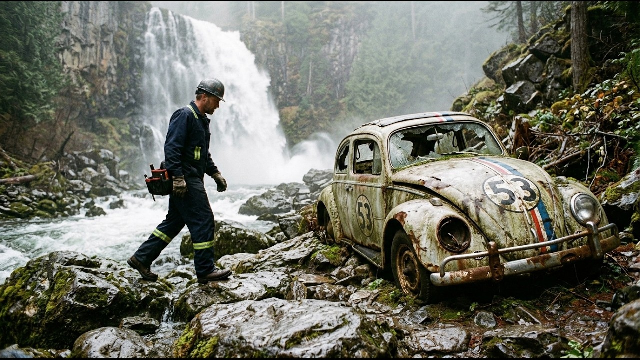 ASMR Car Restoration | 1963 Volkswagen Beetle Herbie (Back to Race 53) | From Rusted Junkyard Relic