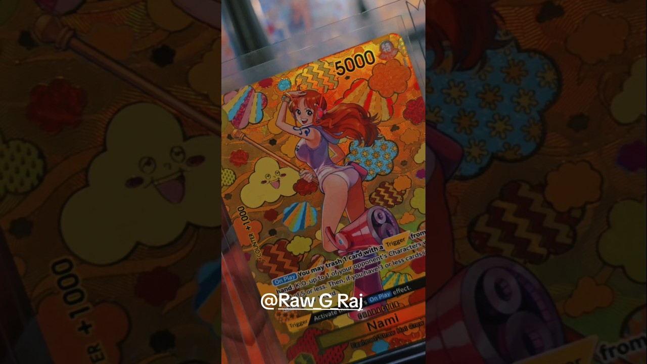 $200 card Nami Sp pull!! #onepiece #onepiecetcg
