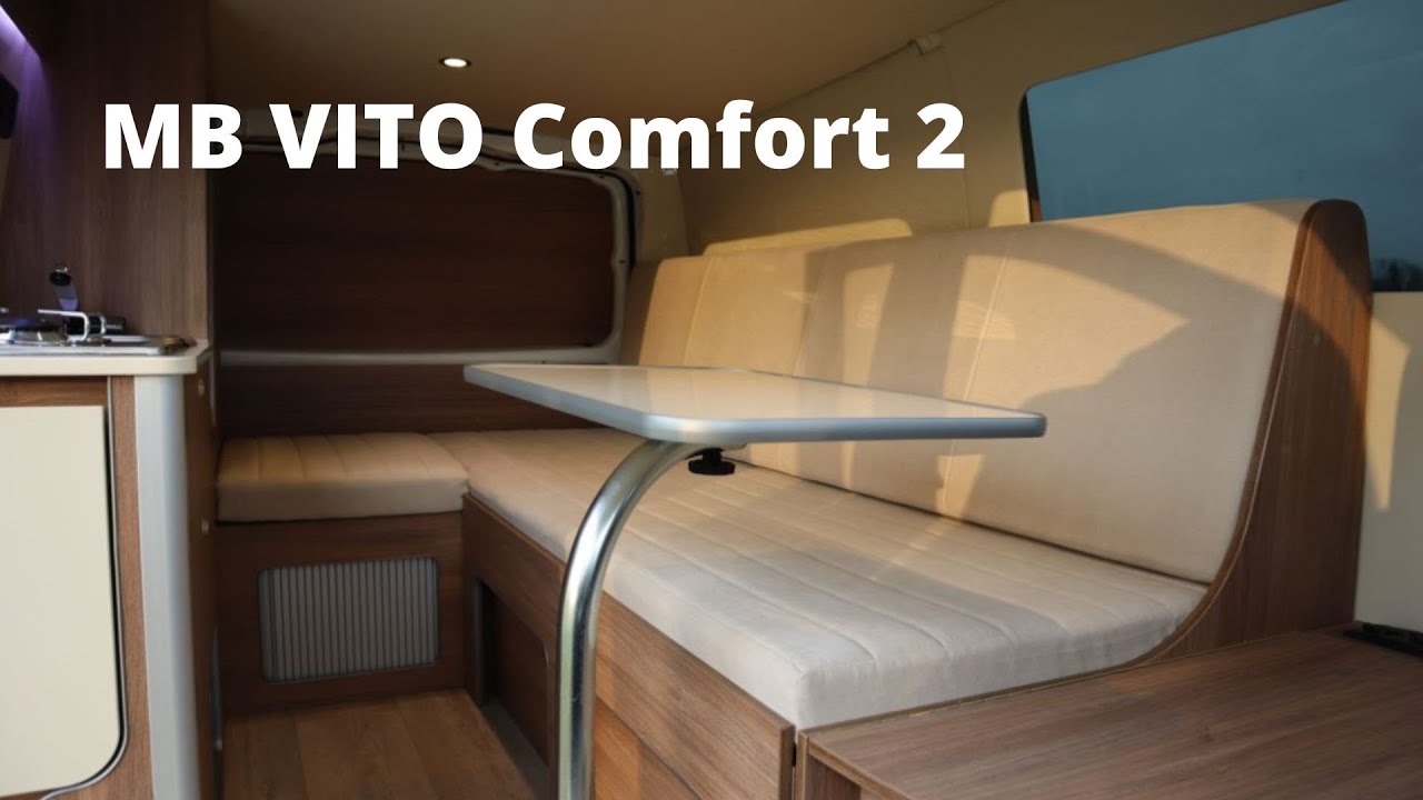 Obytná vestavba/COMFORT/2/L2H1/JVM CAMPER/MERCEDES VITO/Vanconversion