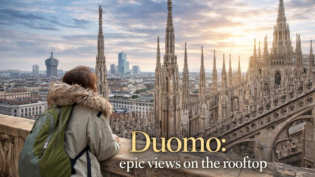 il duomo di milano - epic views from the rooftop