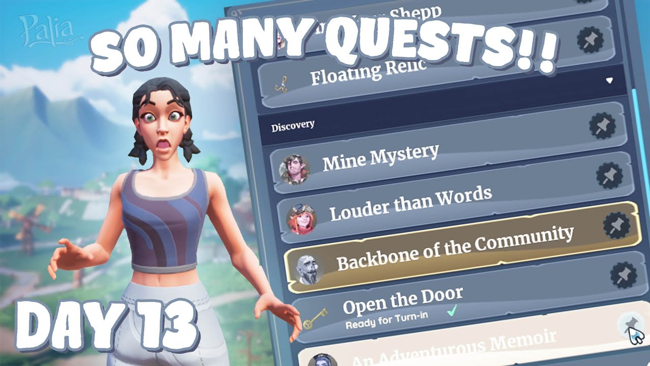Doing SO MANY QUESTS in Palia!! (Palia Let's Play) Day 13