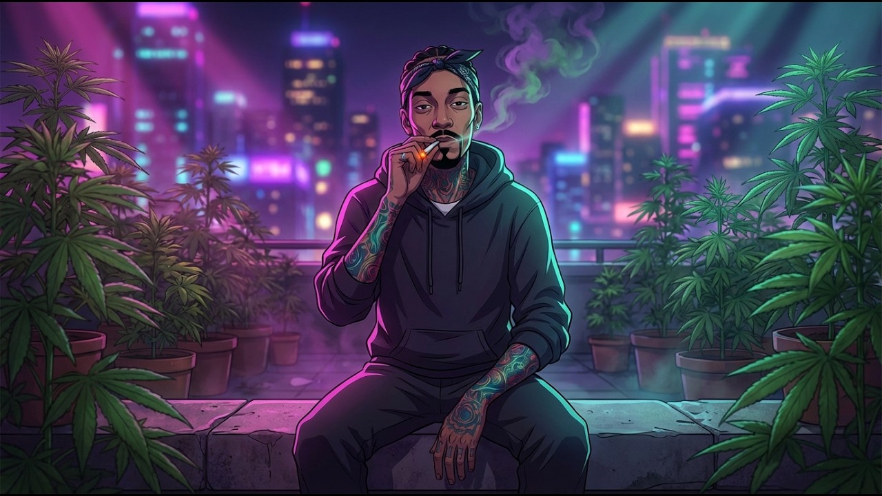 Hazy Rooftop Nights 🌃 Stoner Rap Playlist 2026