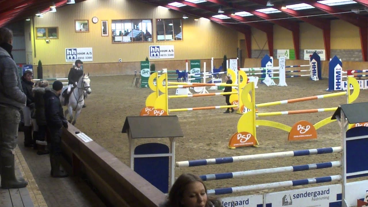 Hvid hest la* Hiller&oslash;d