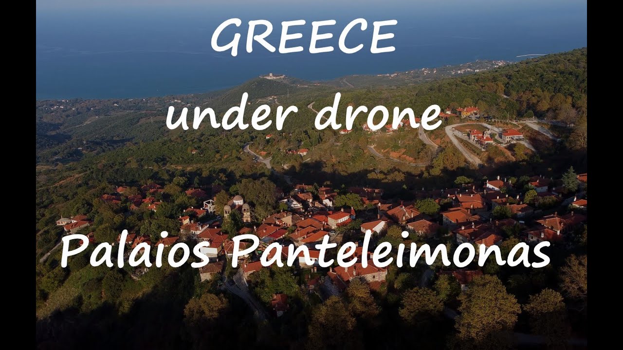 Palaios Panteleimonas with DJI Mini2 @4K (GREECE under drone)(051) #mini2 #visitgreece