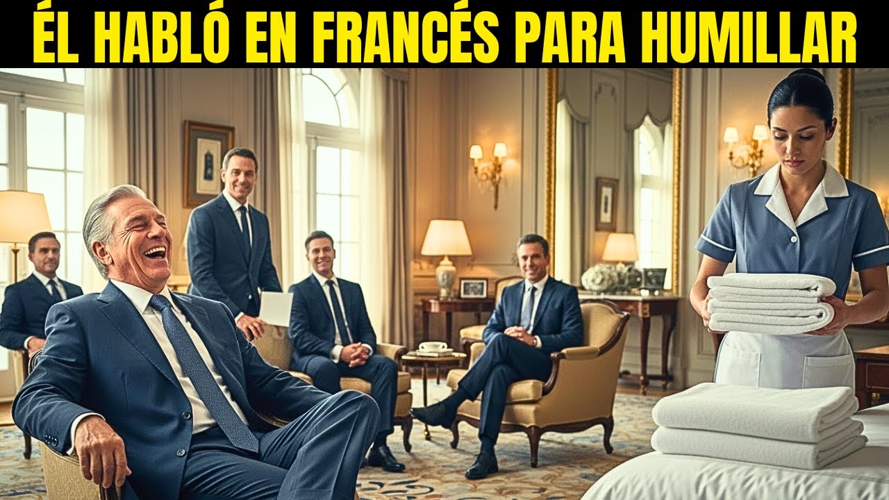 EL EMBAJADOR HIZO EL PEDIDO EN FRANCÉS PARA HUMILLAR A LA CAMARERA... PERO ELLA HABLABA 6 IDIOMAS
