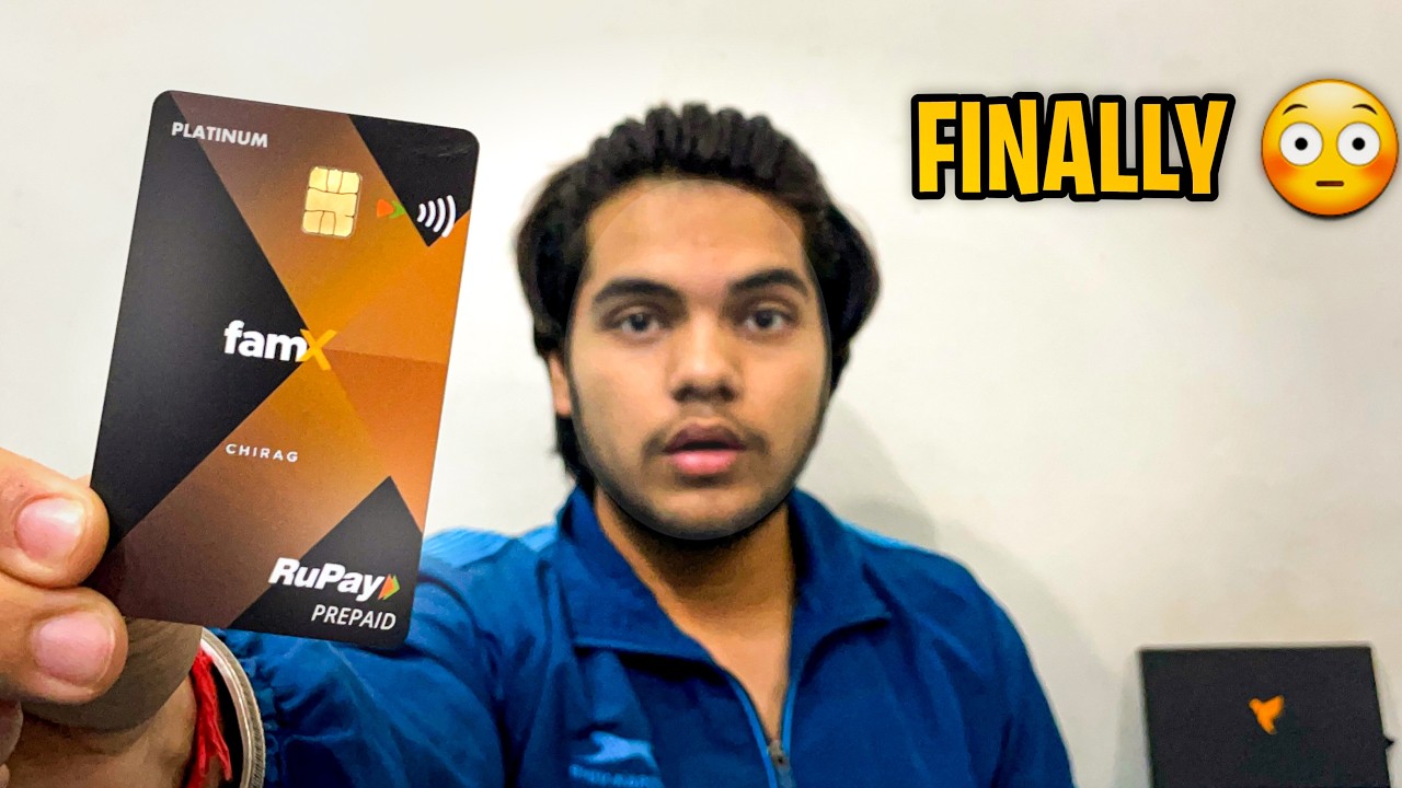 Why is my FamPay Card like this? 😳 Fampay Card Unboxing |