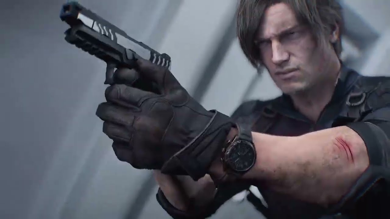 Leon Vs Hunk Operative Boss Fight #residentevil9 