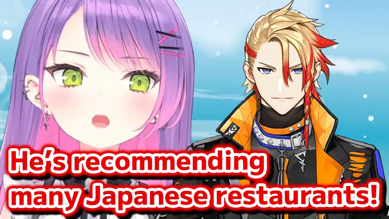 Axel loves Japanese food more than Australian food [Hololive Eng Sub]