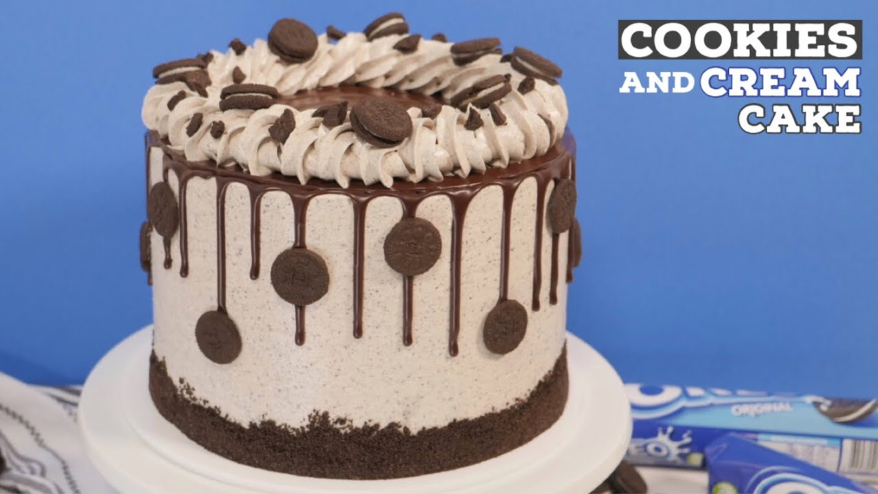 Cookies and Cream Cake | Oreo Cake Recipe | Just Cook!