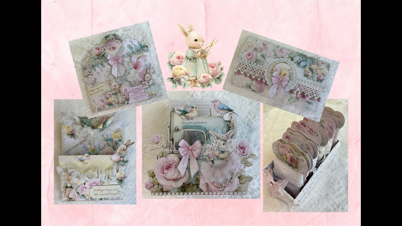 Cottage Days DT Projects #shabbyartboutique #satmornmakes