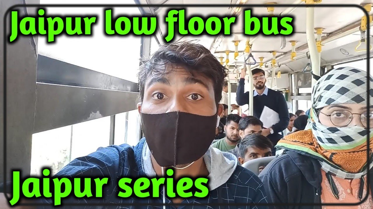 Travel in Jaipur low floor bus ! Ajmeri Gate to Sitapura || jaipur low floor bus tour | Sharad vlogs