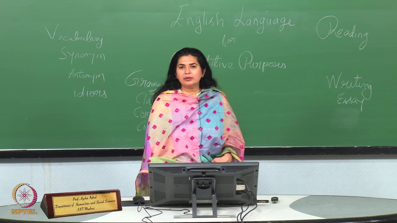 English Language for Competitive Examinations - An Introduction to the Course
