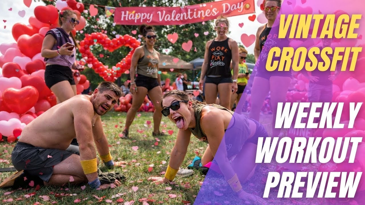 Valentine's Week of CrossFit Workouts | Fitness at Home