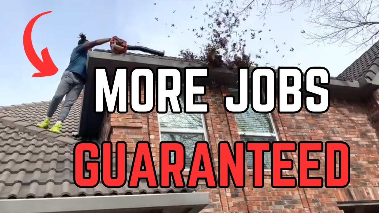 How To Get Gutter Cleaning Jobs