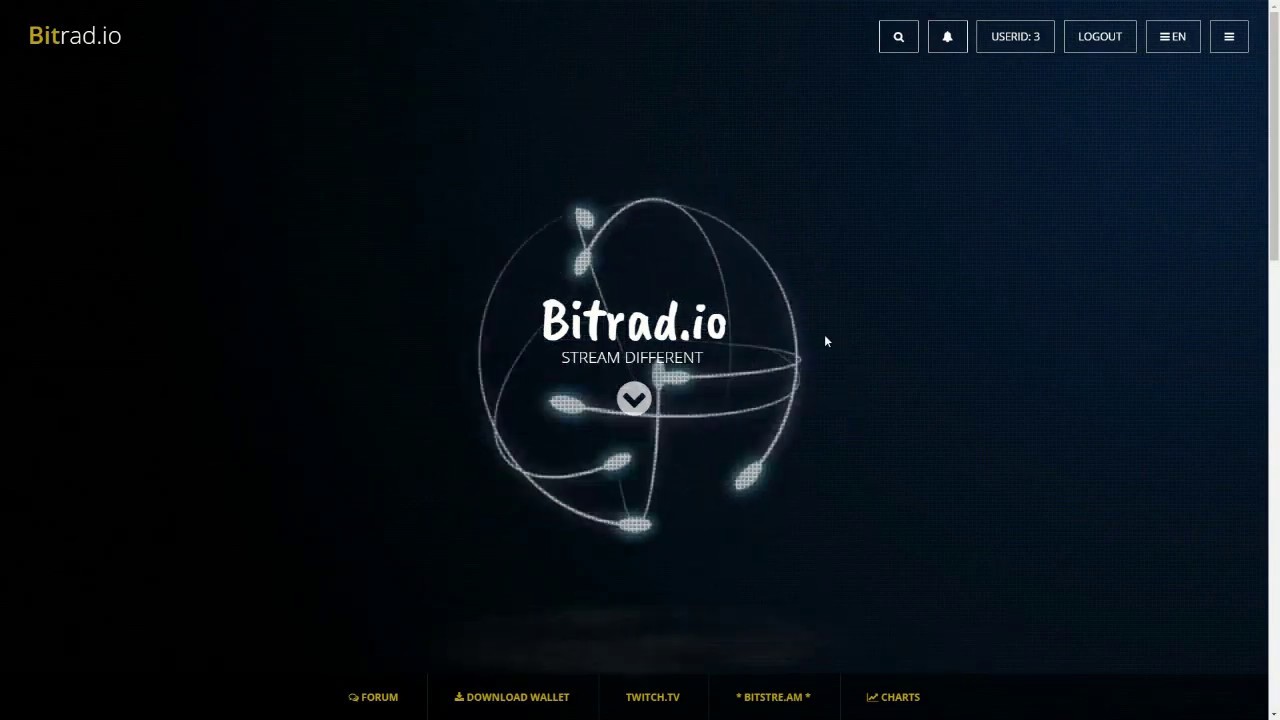 Bitrad.io - Content System Online