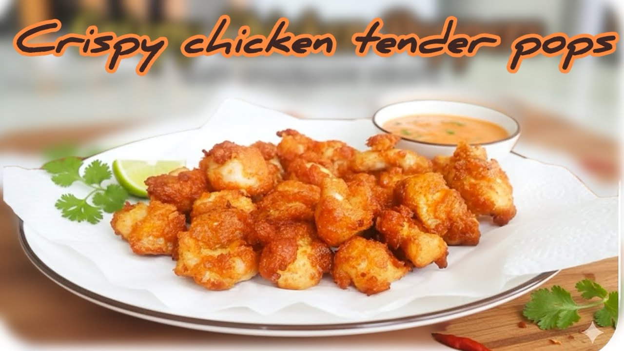 Crispy Chicken Tender Pops Recipe