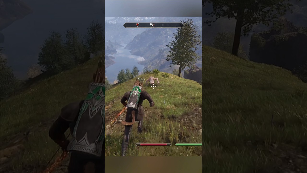 Oblivion Remastered Epic Kahjit Archer #shorts #oblivionremastered #gameshorts #theelderscrollsiv