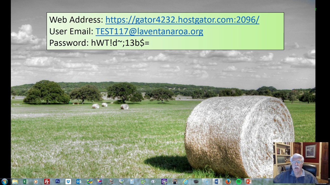 LaVentanaROA Email Set-Up by Rudy Rosen