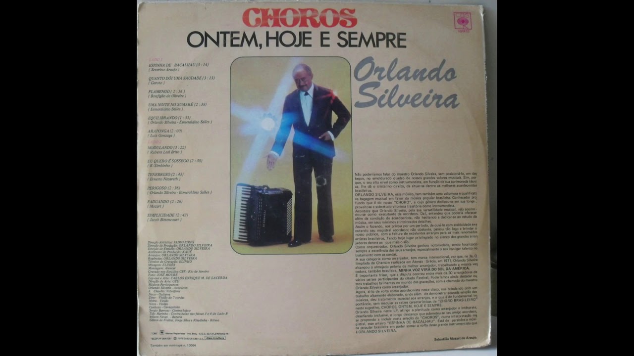 Orlando Silveira - Ontem, hoje e sempre