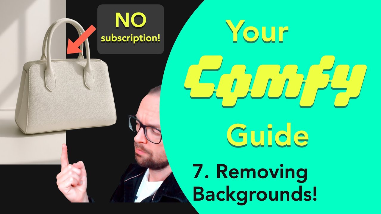 Your Definitive ComfyUI Guide - 7. Removing Backgrounds!