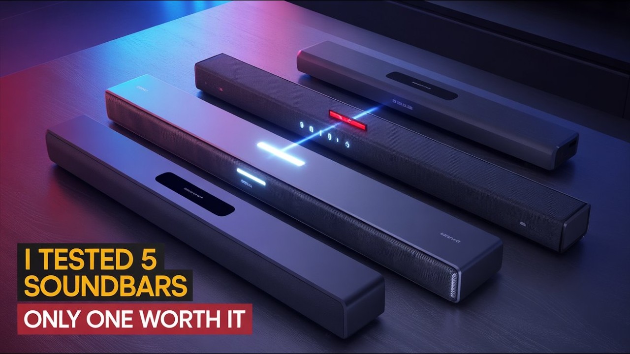 I TESTED 5 SOUNDBARS ONLY ONE WORTH IT