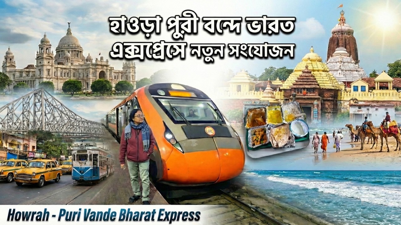 22895 Howrah Puri Vande Bharat Express Full Review | হাওড়া পুরী বন্দে ভারত এক্সপ্রেসে নতুন সংযোজন |