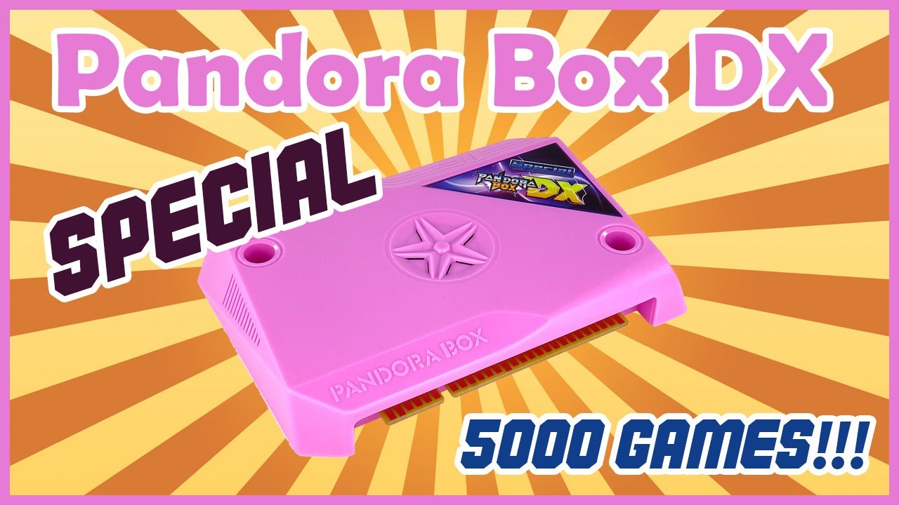 Pandora Box DX SPECIAL 5000 Juegos en 1!!! Reseña Multijuegos Arcade Jamma en Español.🕹️🔥🕹️🔥