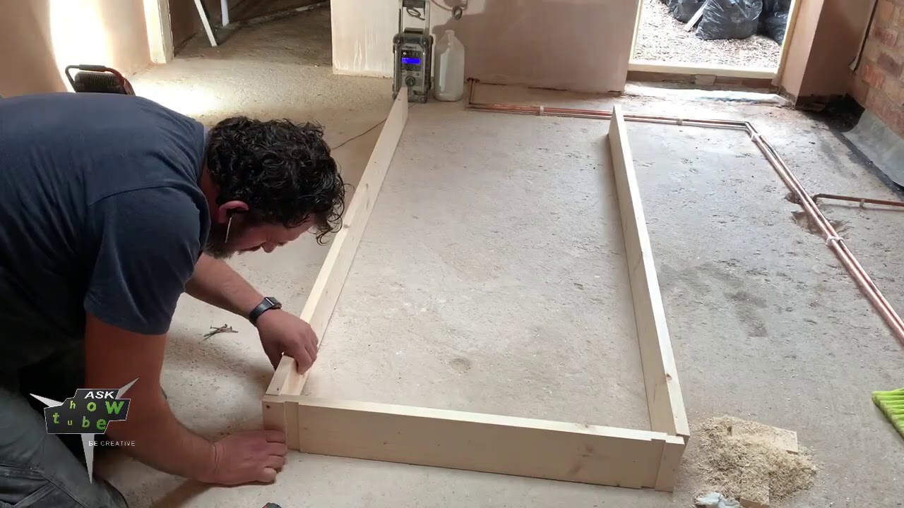 How I fit door frame lining, door frame instalation.